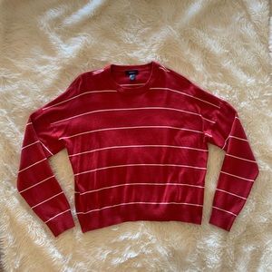 NWOT Forever 21 striped crew neck sweater